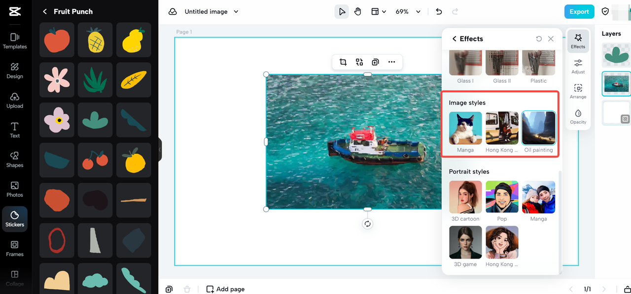image style transfer