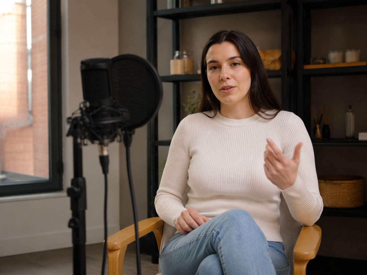 Dreamina remove microphone from video prompt example 1: Clean the main distraction