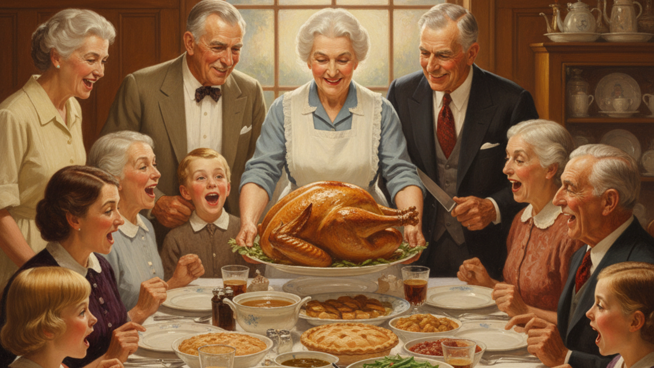 „Freedom From Want” Norman Rockwell-től