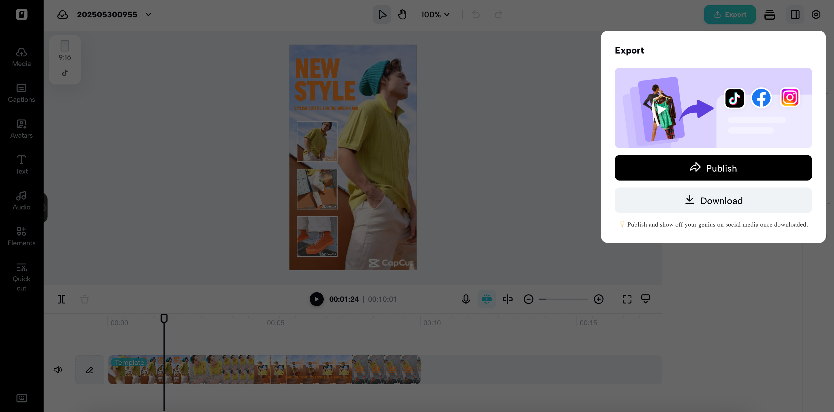Download the template