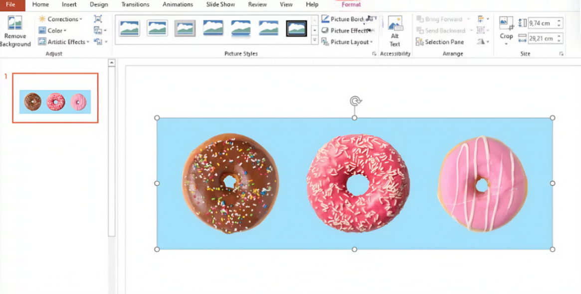 Upload image to PowerPoint