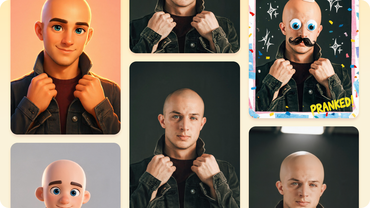 สร้างรูปแบบการโกนที่ไม่เหมือนใคร 40 แบบผ่านตัวแทน AI