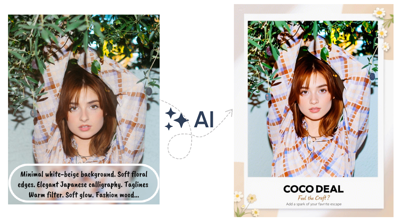 affiche publicitaire commerciale