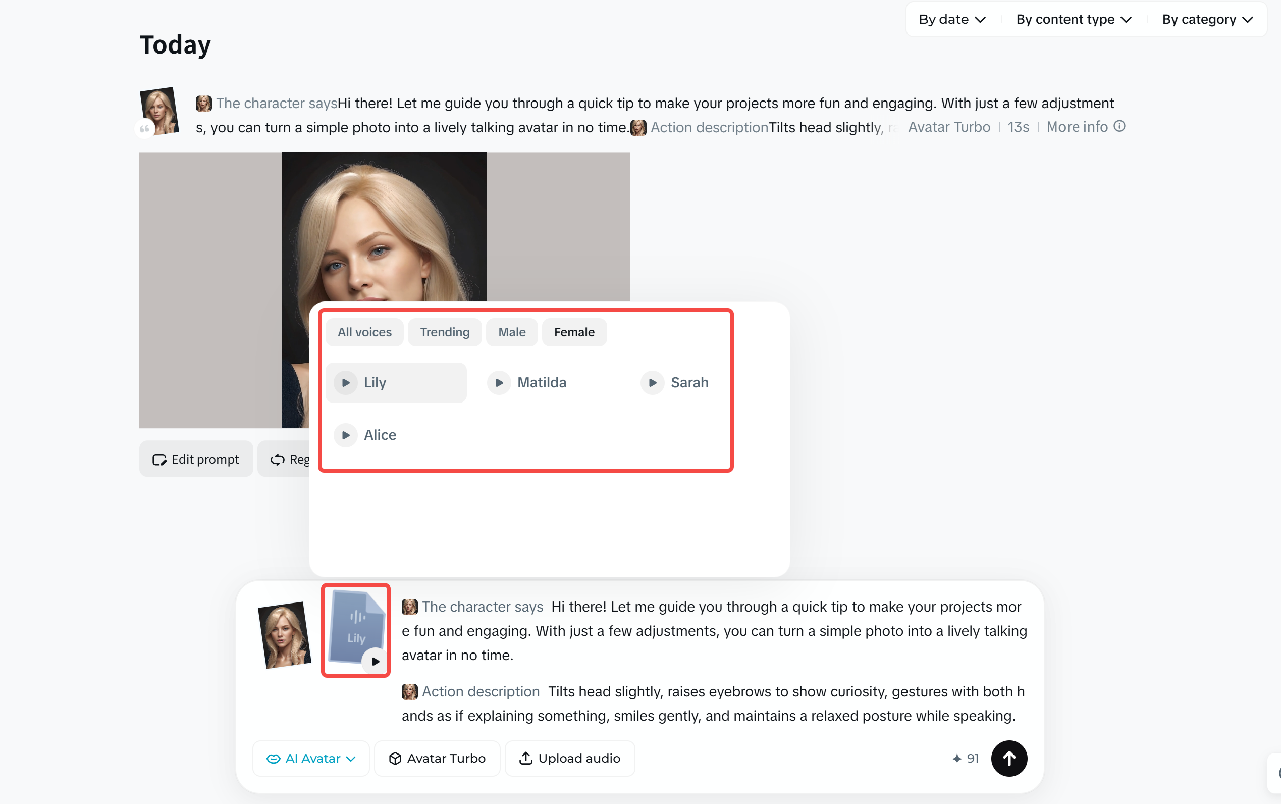 Make a photo talk AI with AI voices
