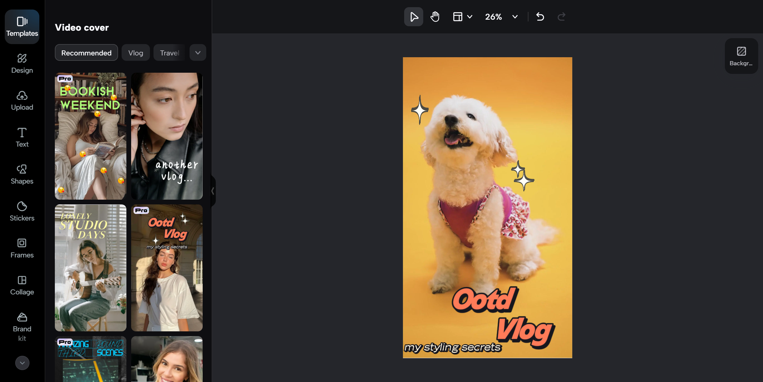 Editing interface of the CapCut desktop video editor - the best tool to create TikTok thumbnail