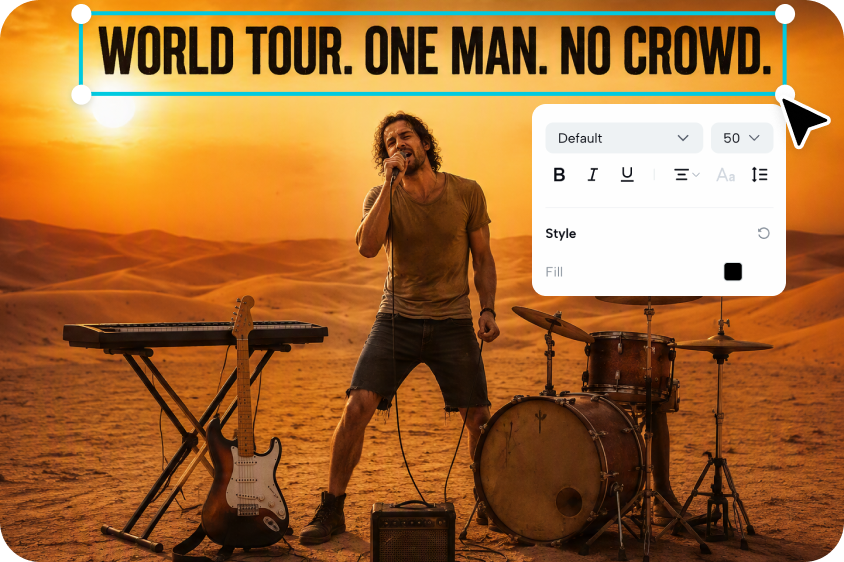 Full Control Over Text and Layout