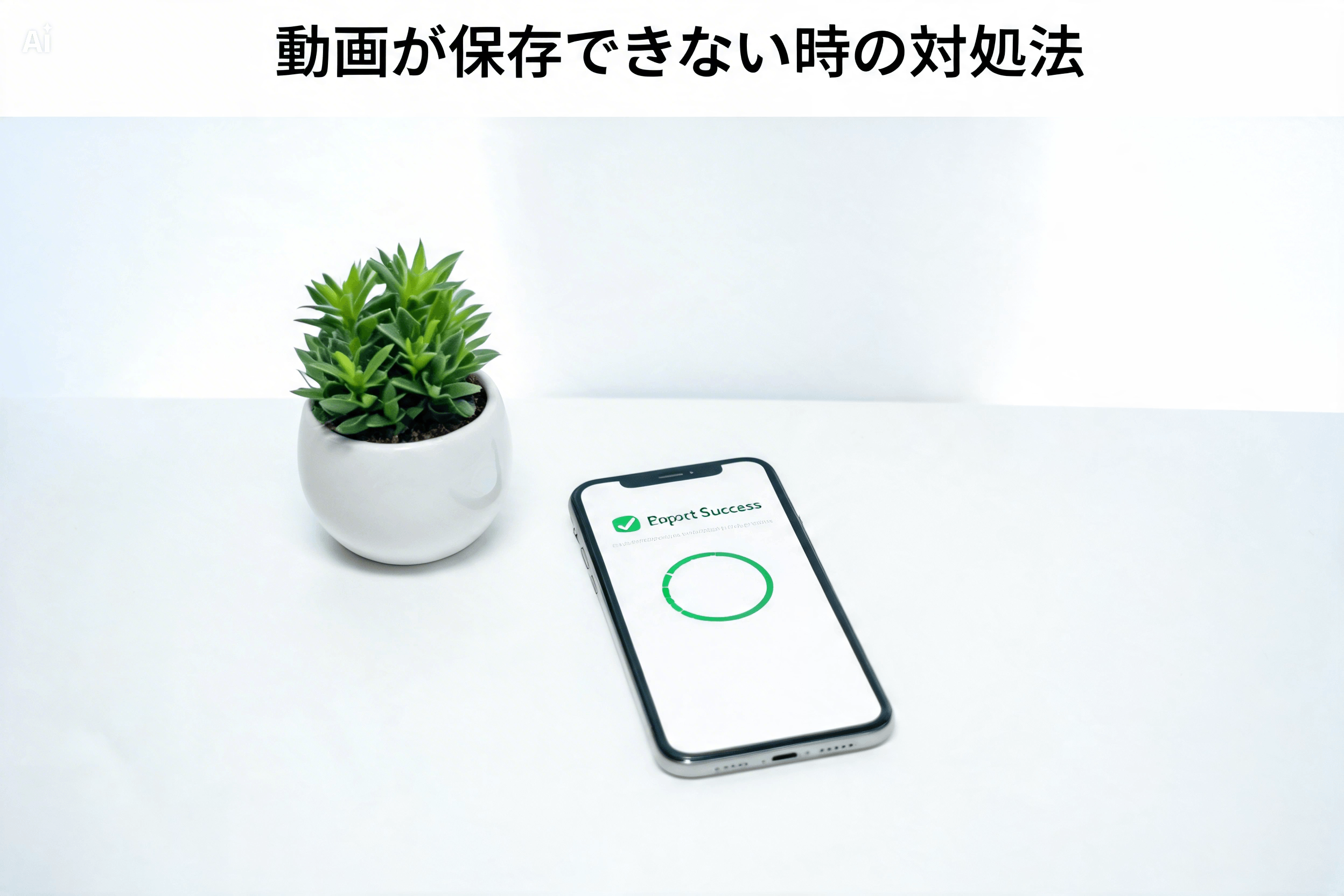 複数の動画編集候補を比較する視点を表現したバナー