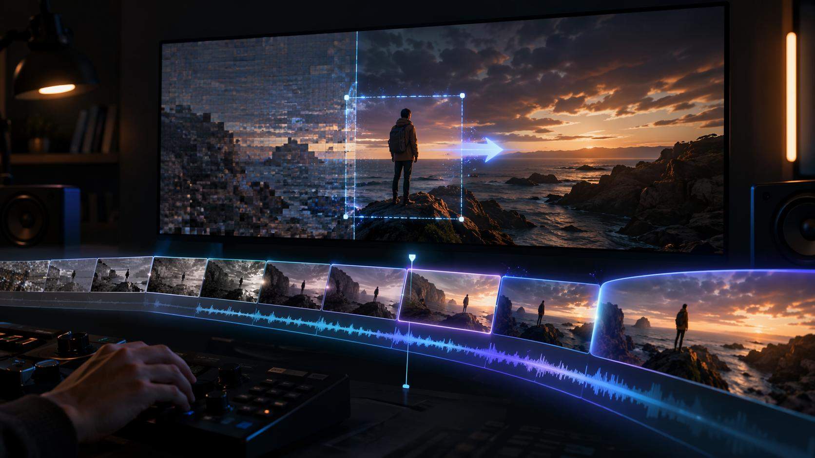 AI Generated Video Editor Beispiel 2