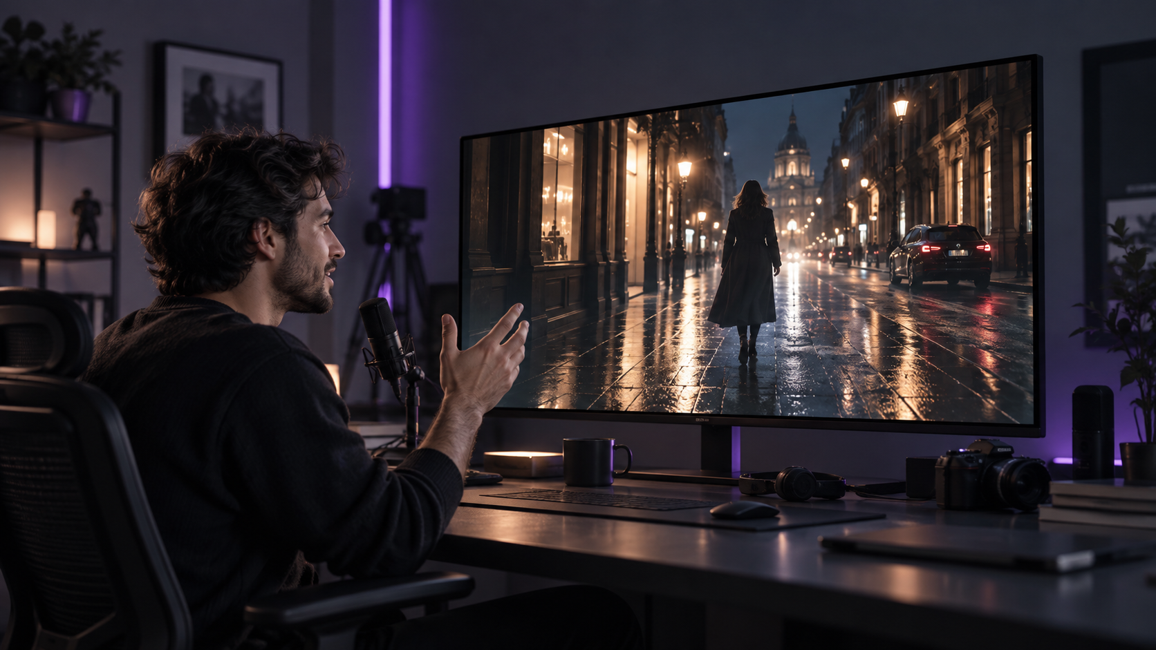 AI video editor with prompts cover