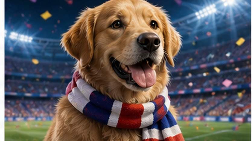 World Cup AI Pet Portrait prompt result 1