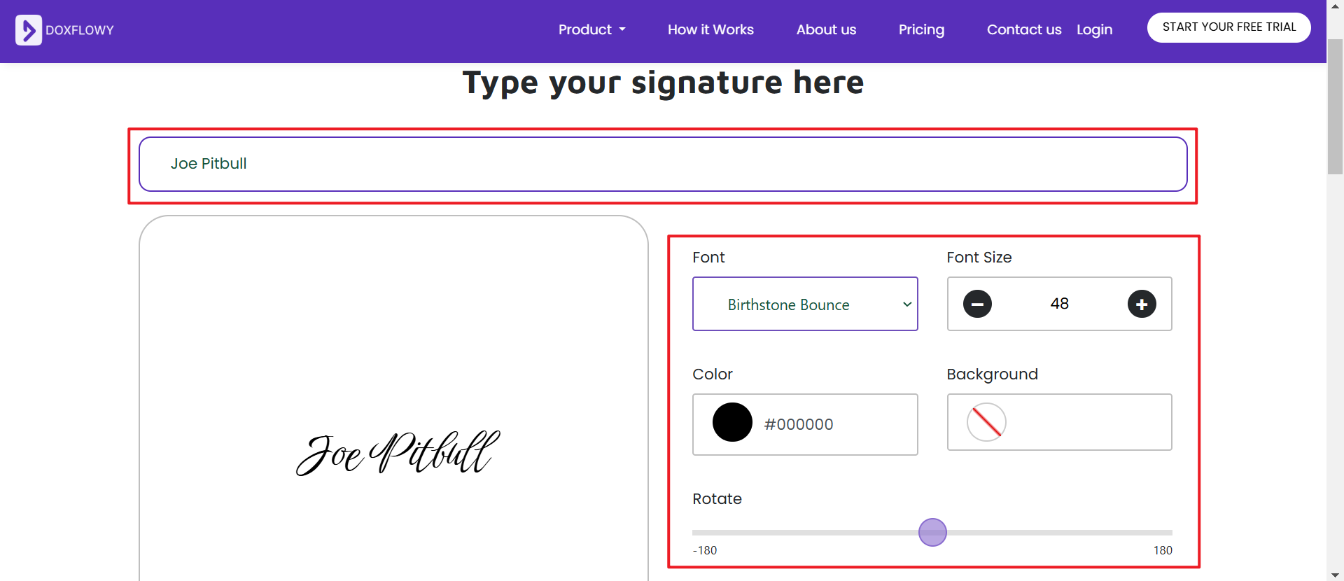 create fake signature online