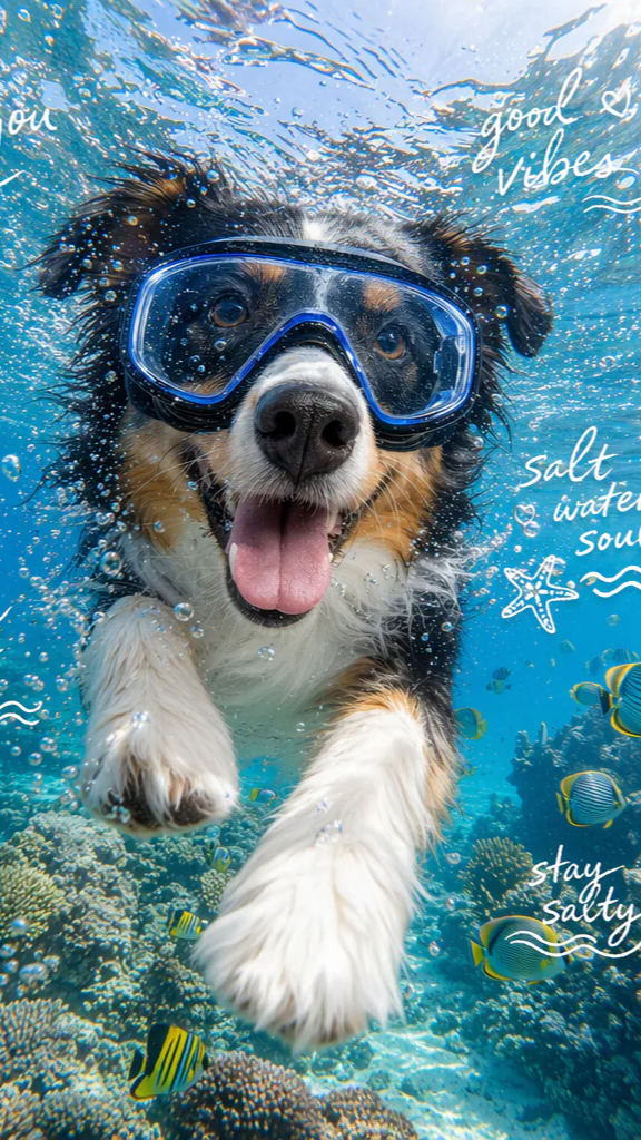 underwater ai photo