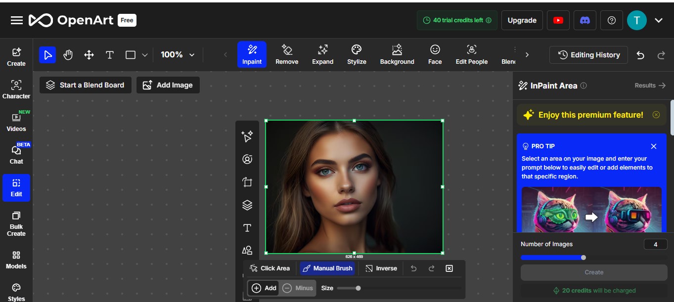 Open Art - The best tool to edit photos