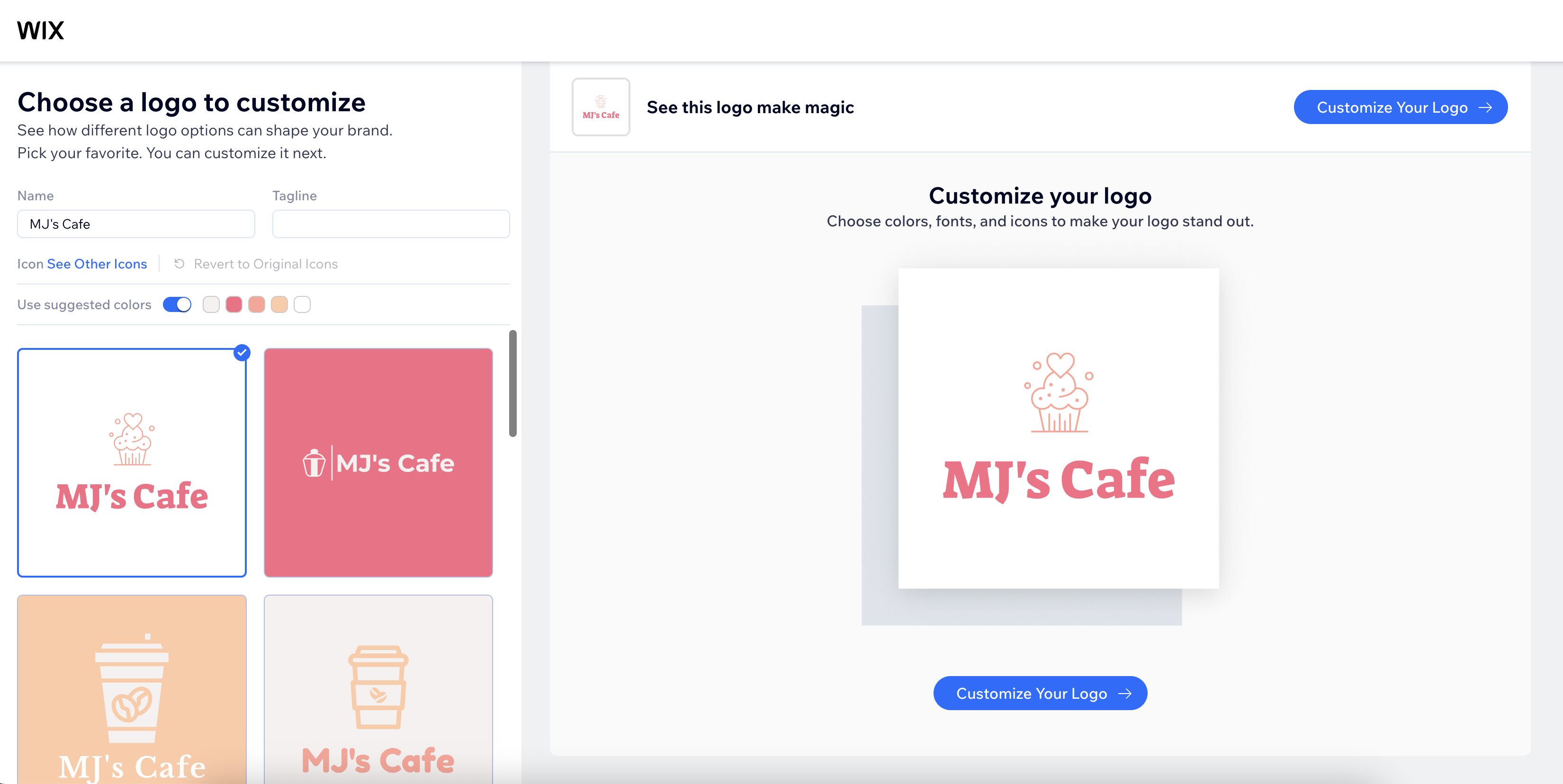 Wix logo maker