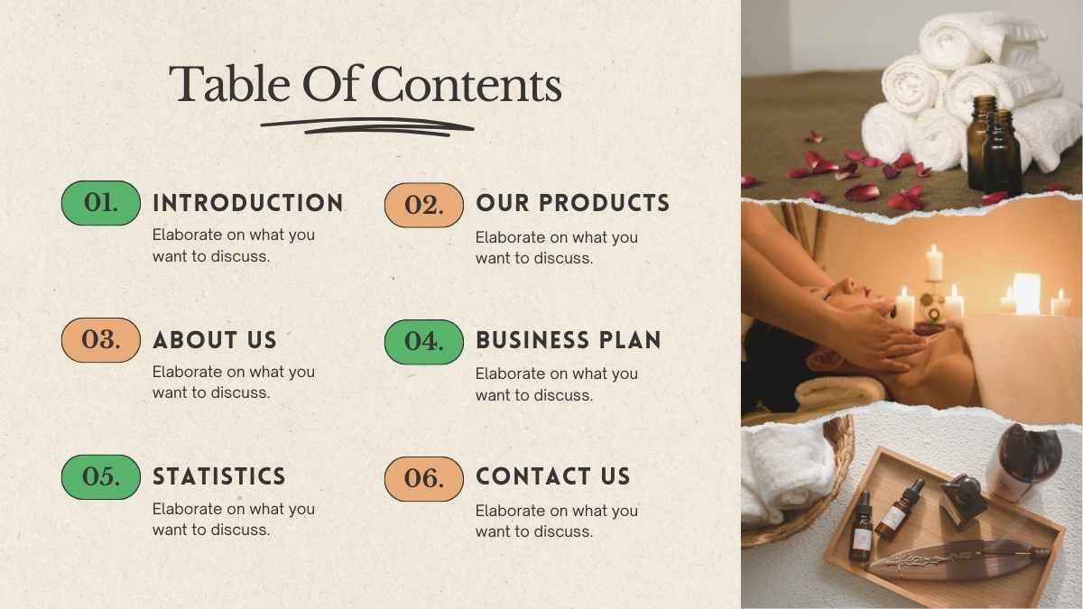 Marketing and social media slideshow