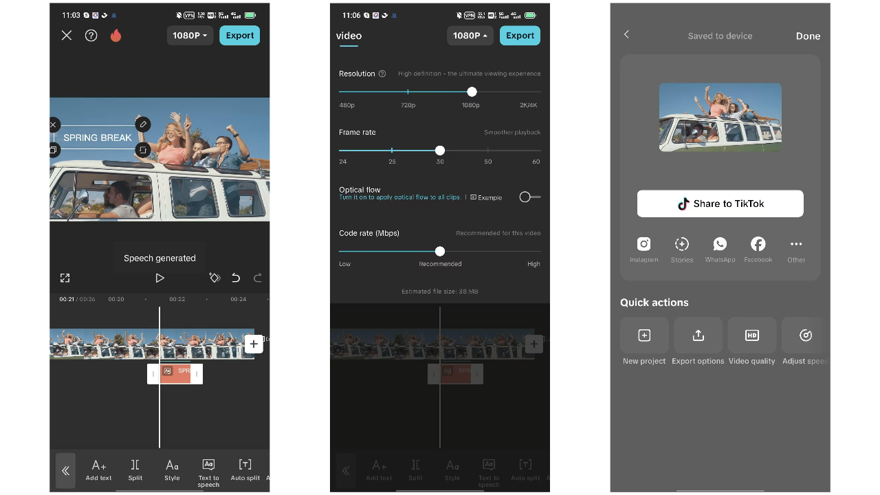 Selesaikan &amp; ekspor