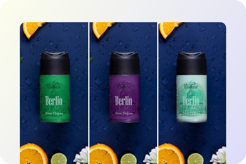 Cornici per poster bilanciate che illustrano layout naturali e spaziature con accenti alla menta.