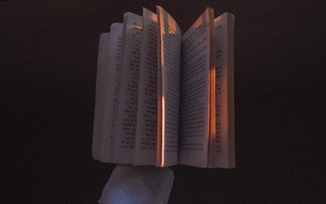 Изображение открытой книги со светом, струящимся со страниц, символизирующее просветление, которое приходит от обучения.