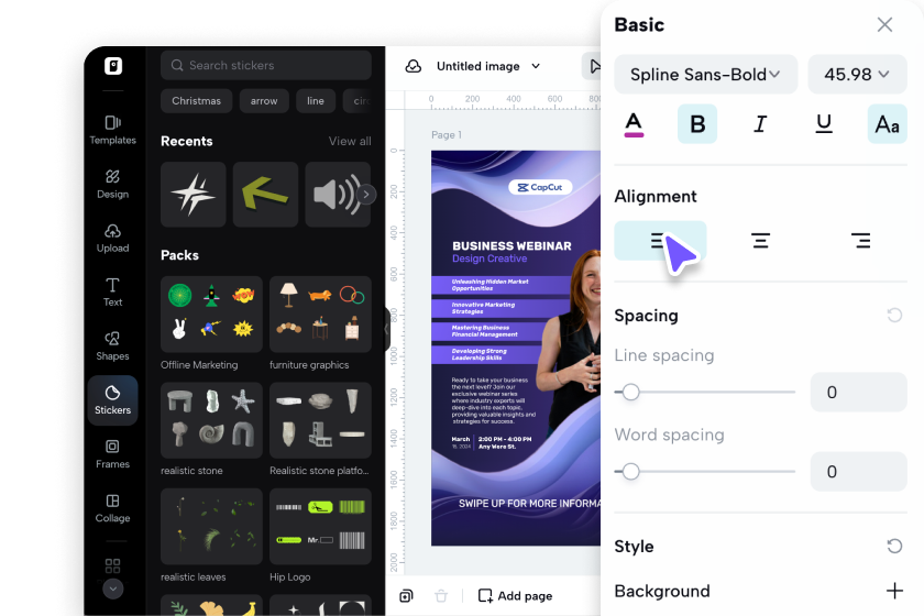 Customize your business website
