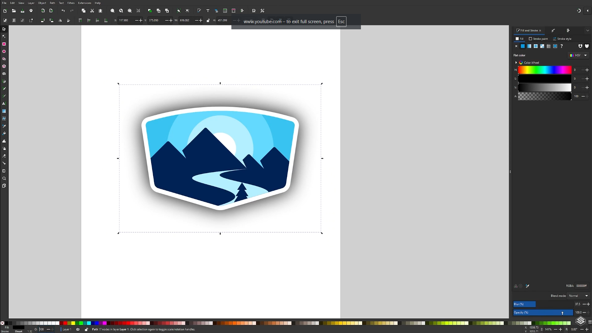 Inkscape interface
