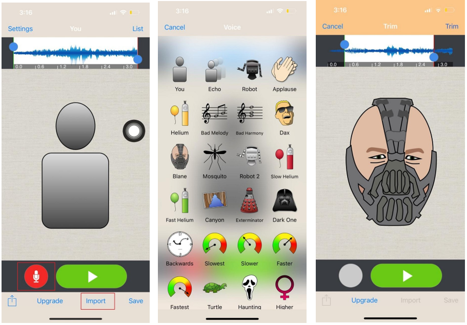 Voice Changer Plus - the popular voice effect app