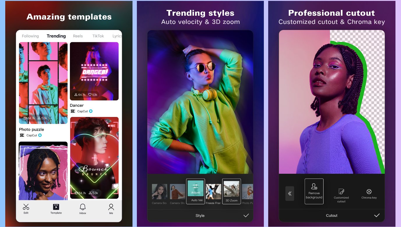 CapCut App photo editing app