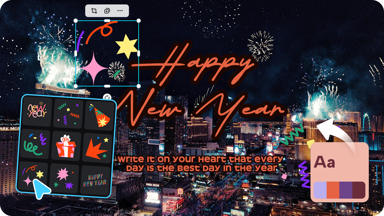 Mesterséges intelligenciával támogatott képeslapszerkesztő eszközök