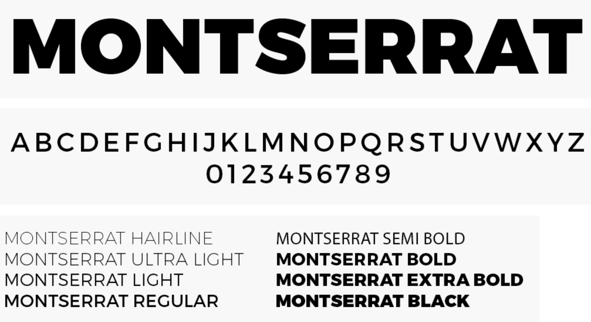Що таке шрифт Монтсеррат