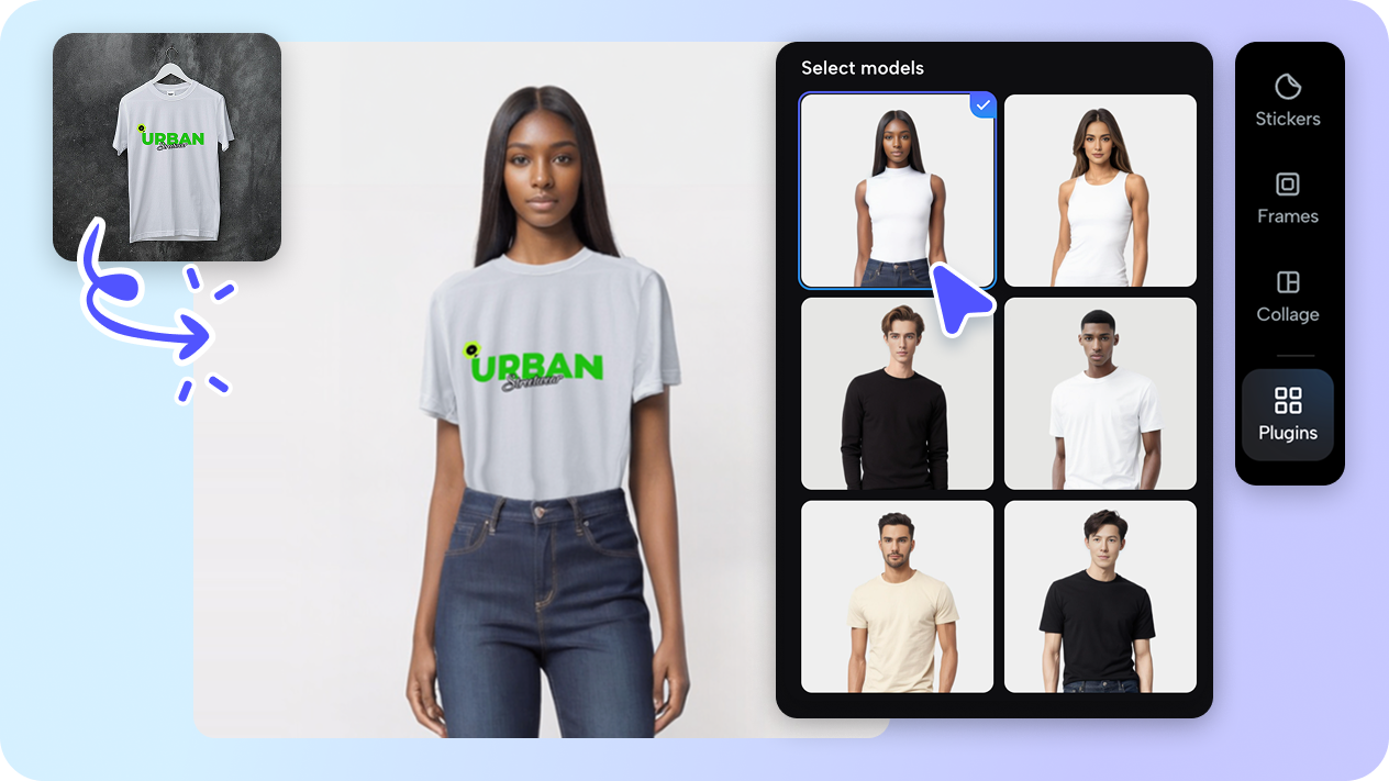 Versatile clothing models