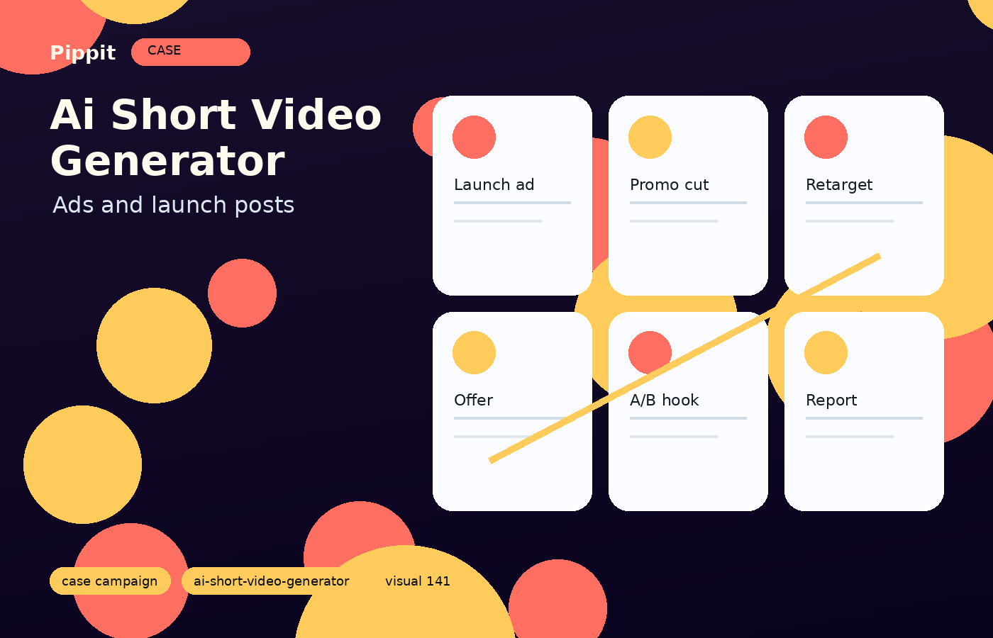 ai short video generator campaign launch example