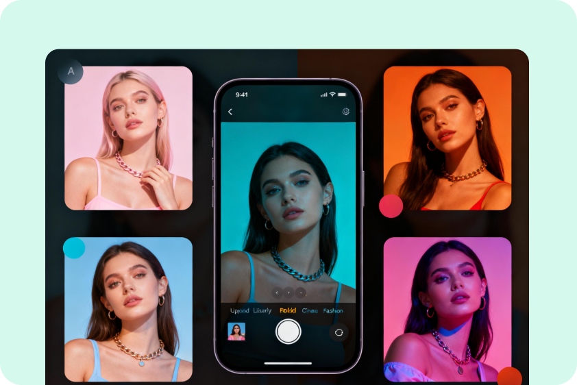 fotograf pentru influenceri