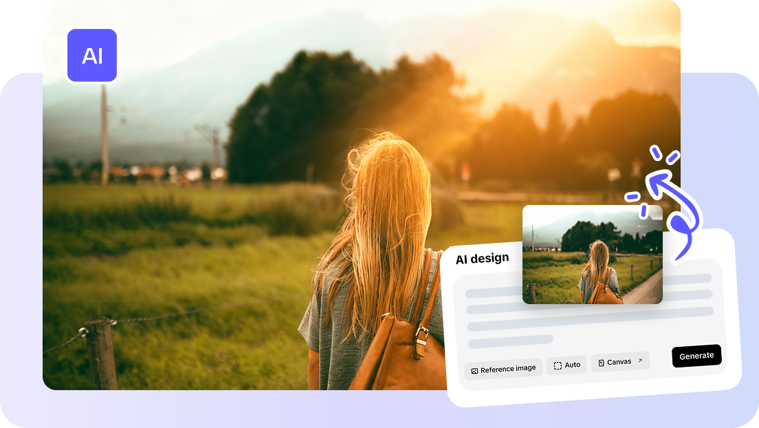 AI background generator
