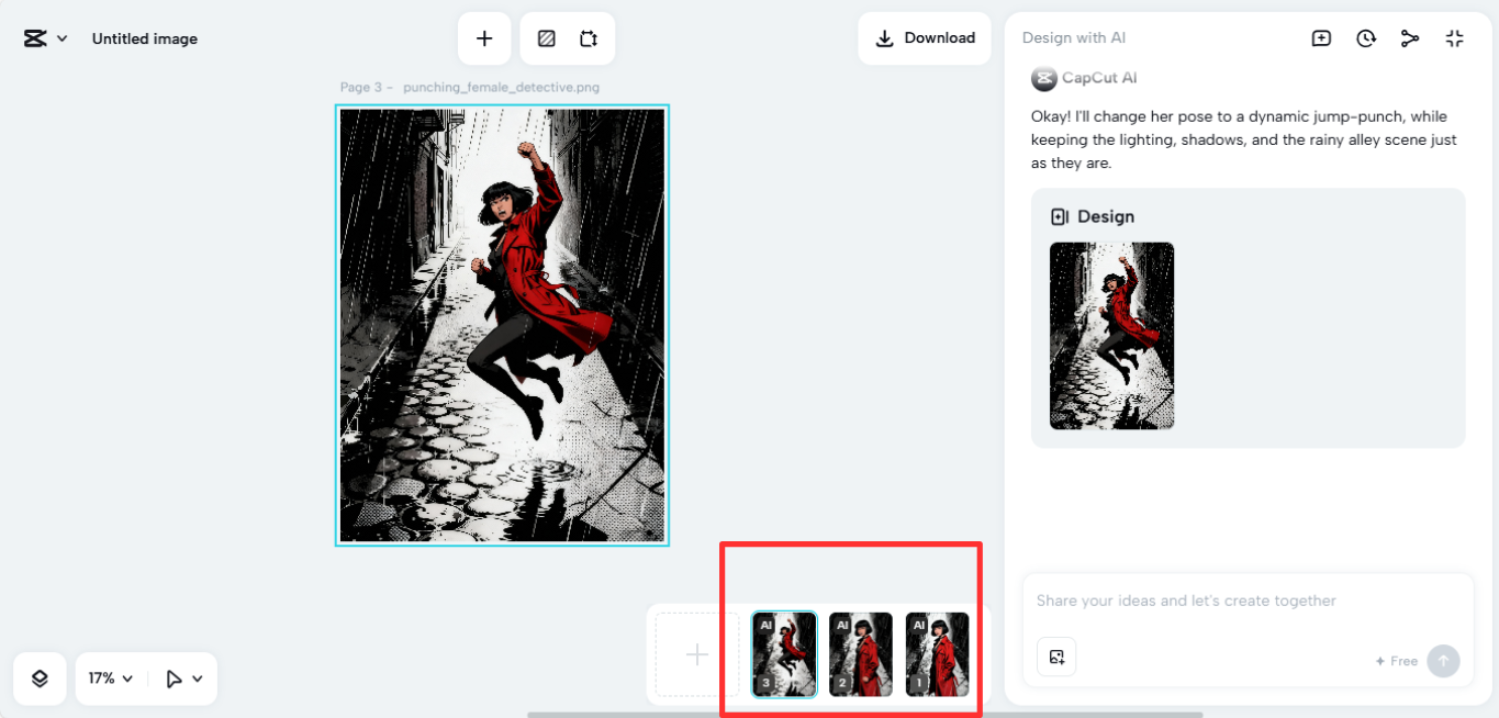 Create your comic characters and scenes