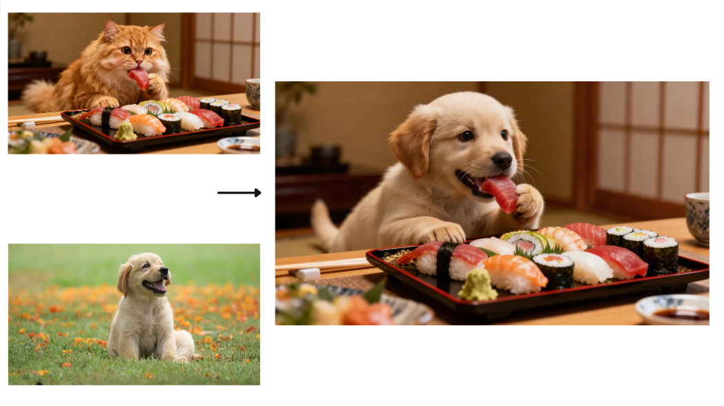 Dreamina의 대화형 편집 기능