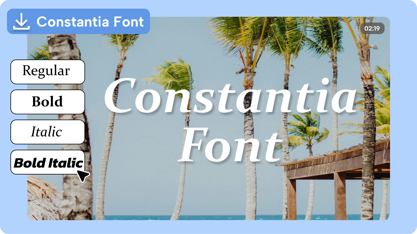 constantia font