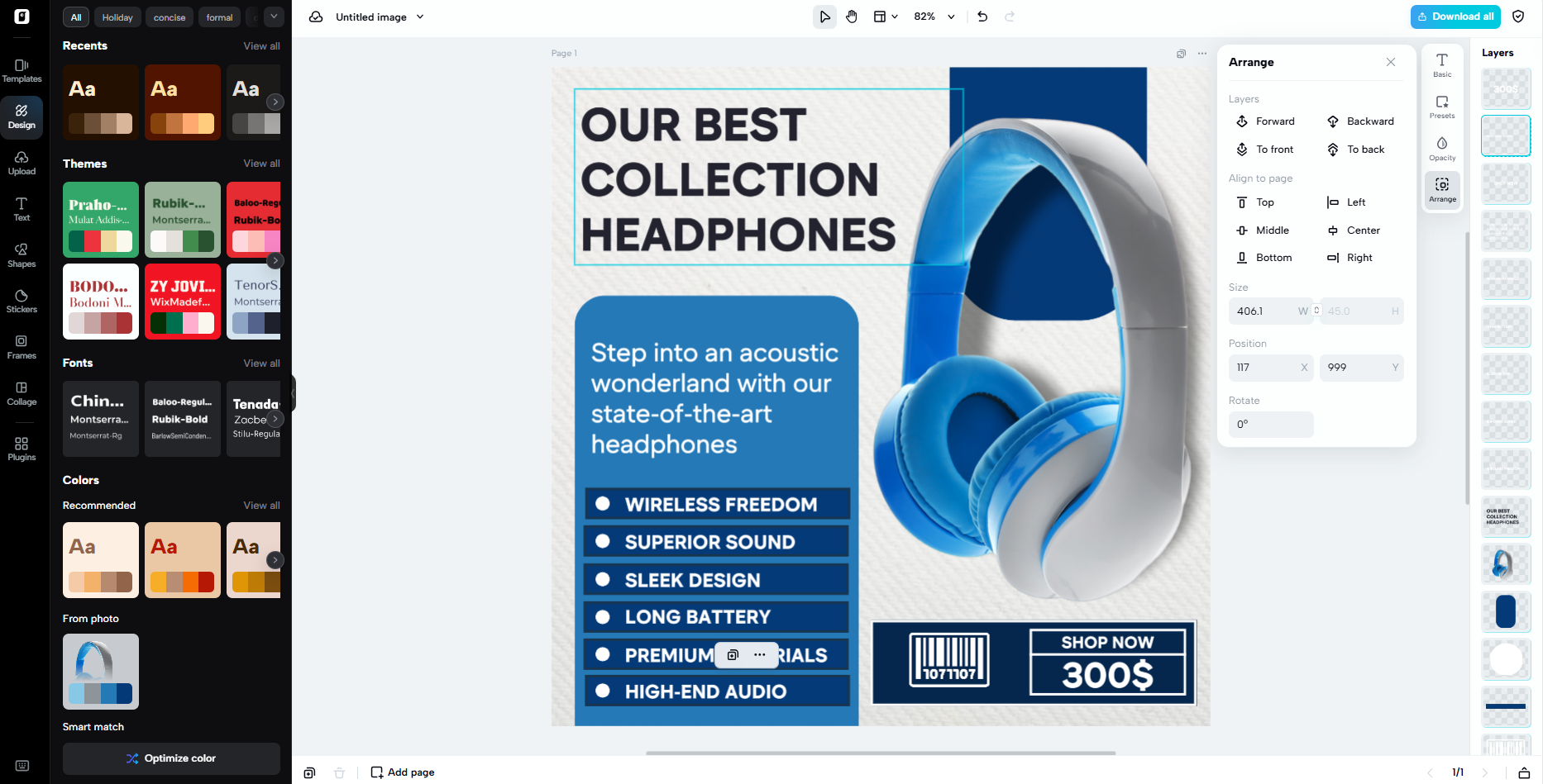 AI-powered seamless stitching