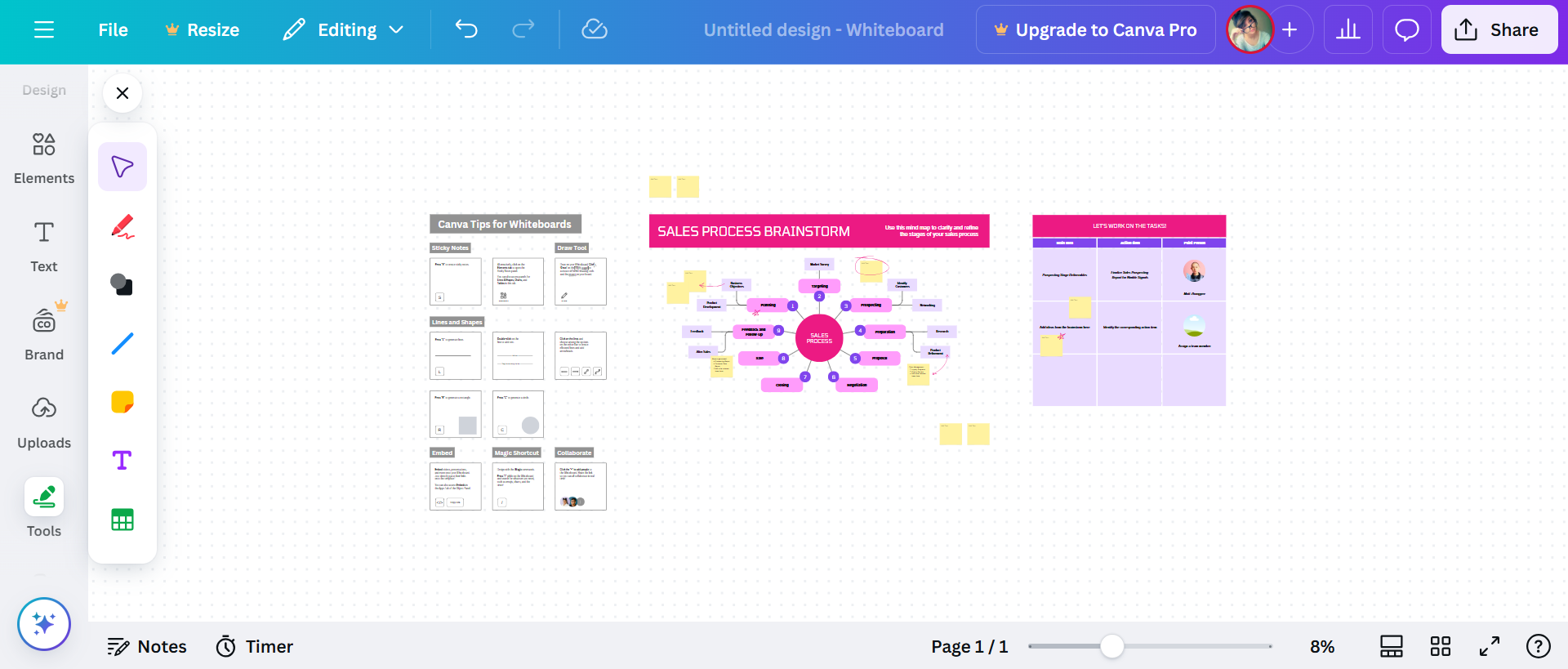 Canva map concept maker