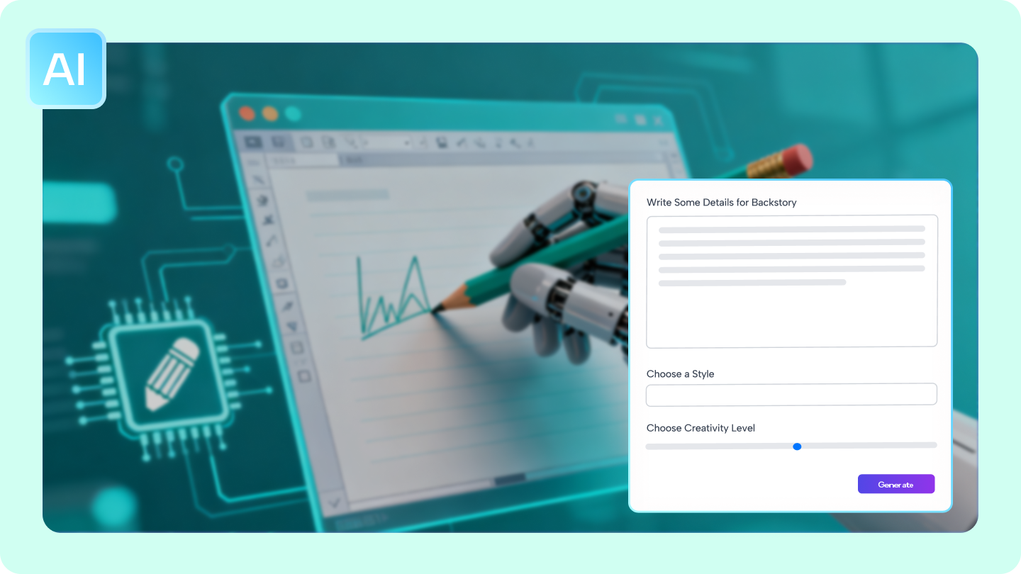 Gerador de histórias de fundo