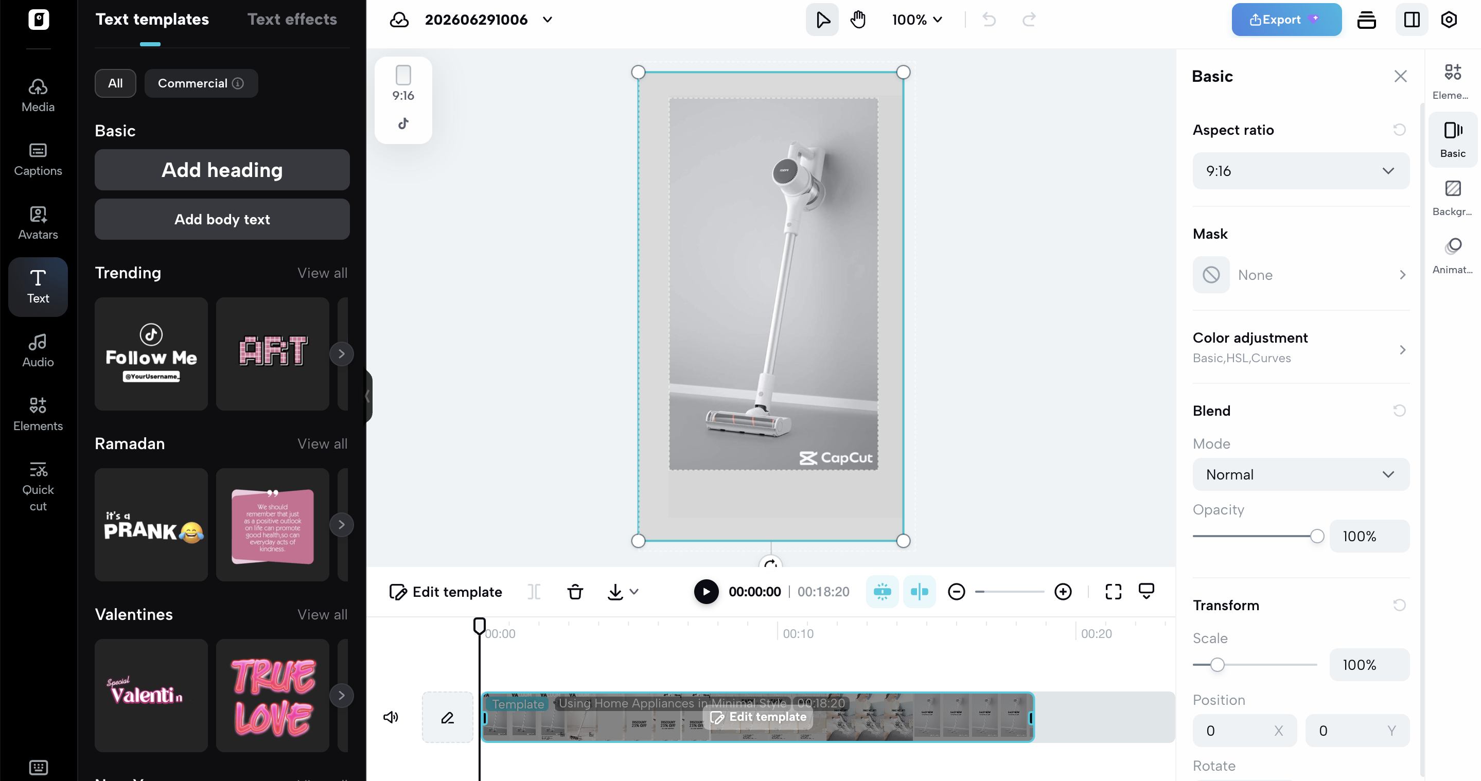 Edit your video