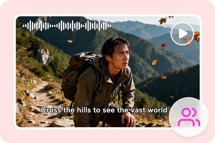 Versatile content creation using AI video templates