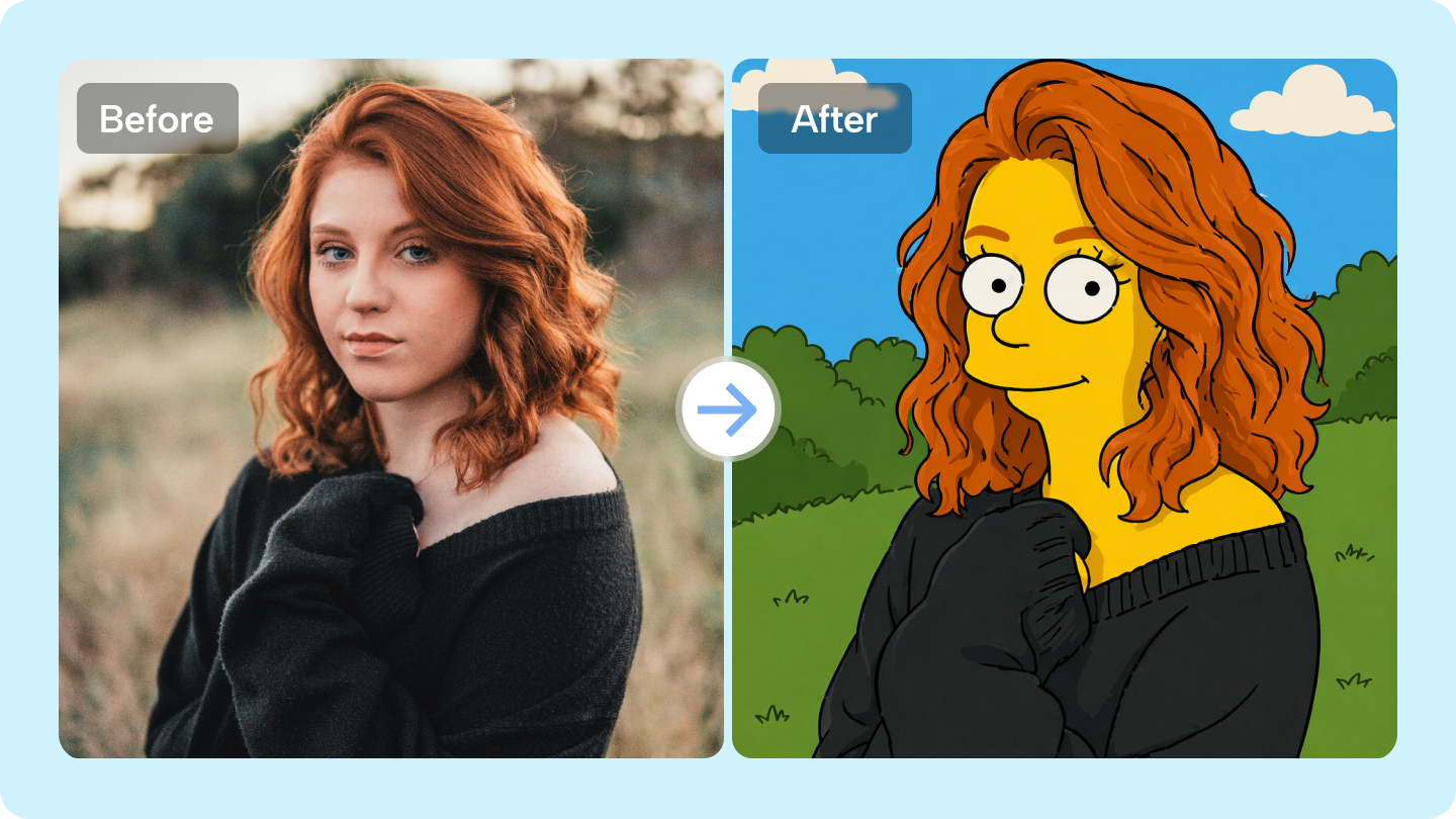 Simpsonize Me: Create a Custom Simpson Portrait Instantly