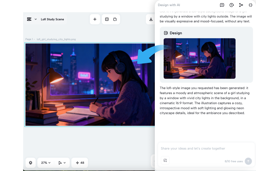 generate your background