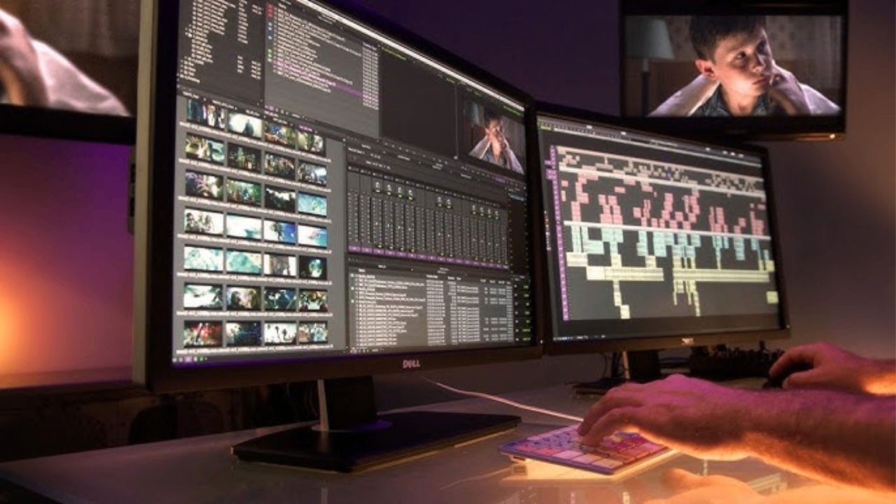 Trailer im Hollywood-Stil in der Videobearbeitung
