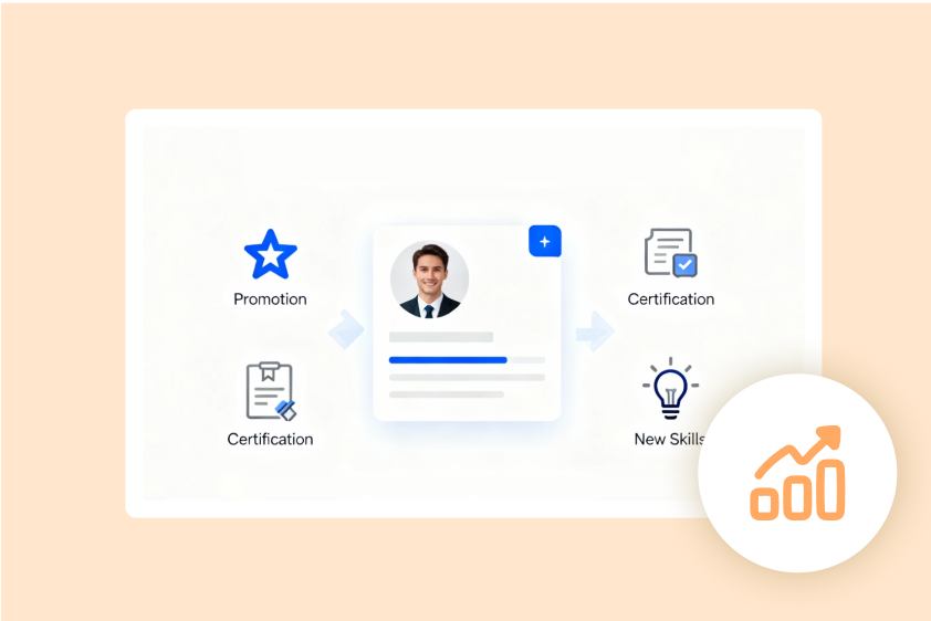 instantly update your biography visuals