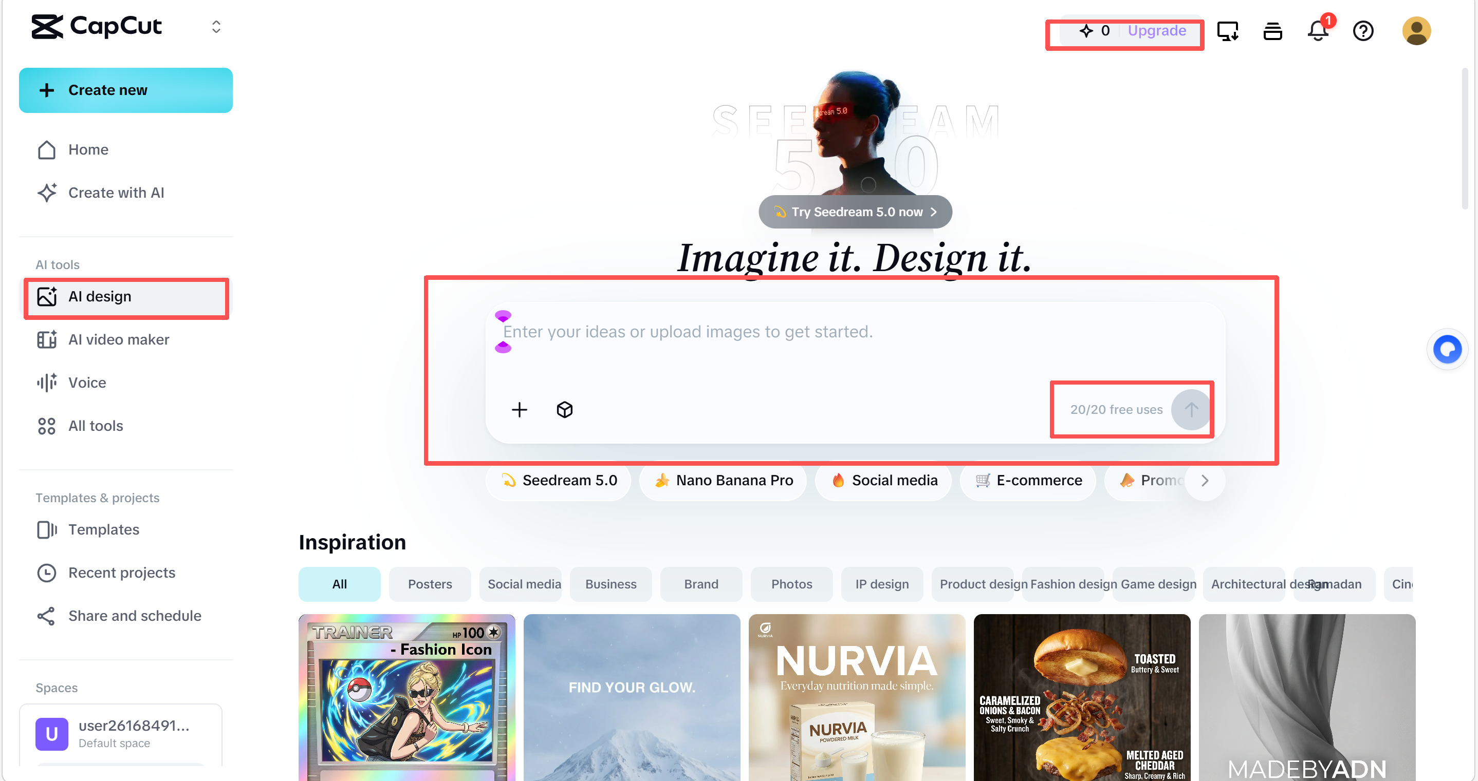 Use AI tools by redeeming/spending points