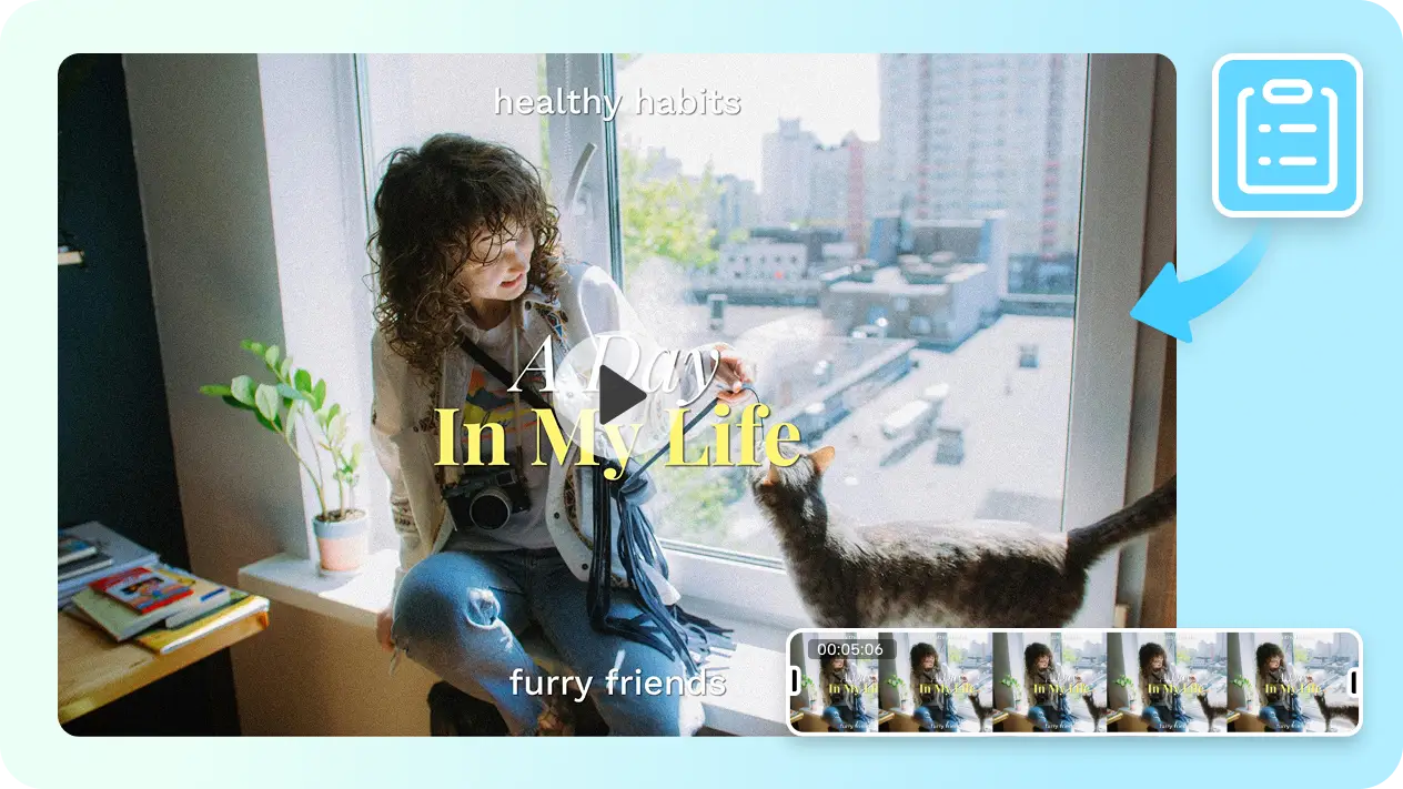 Video generator interface