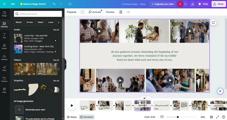 Canva slideshow maker for Mac