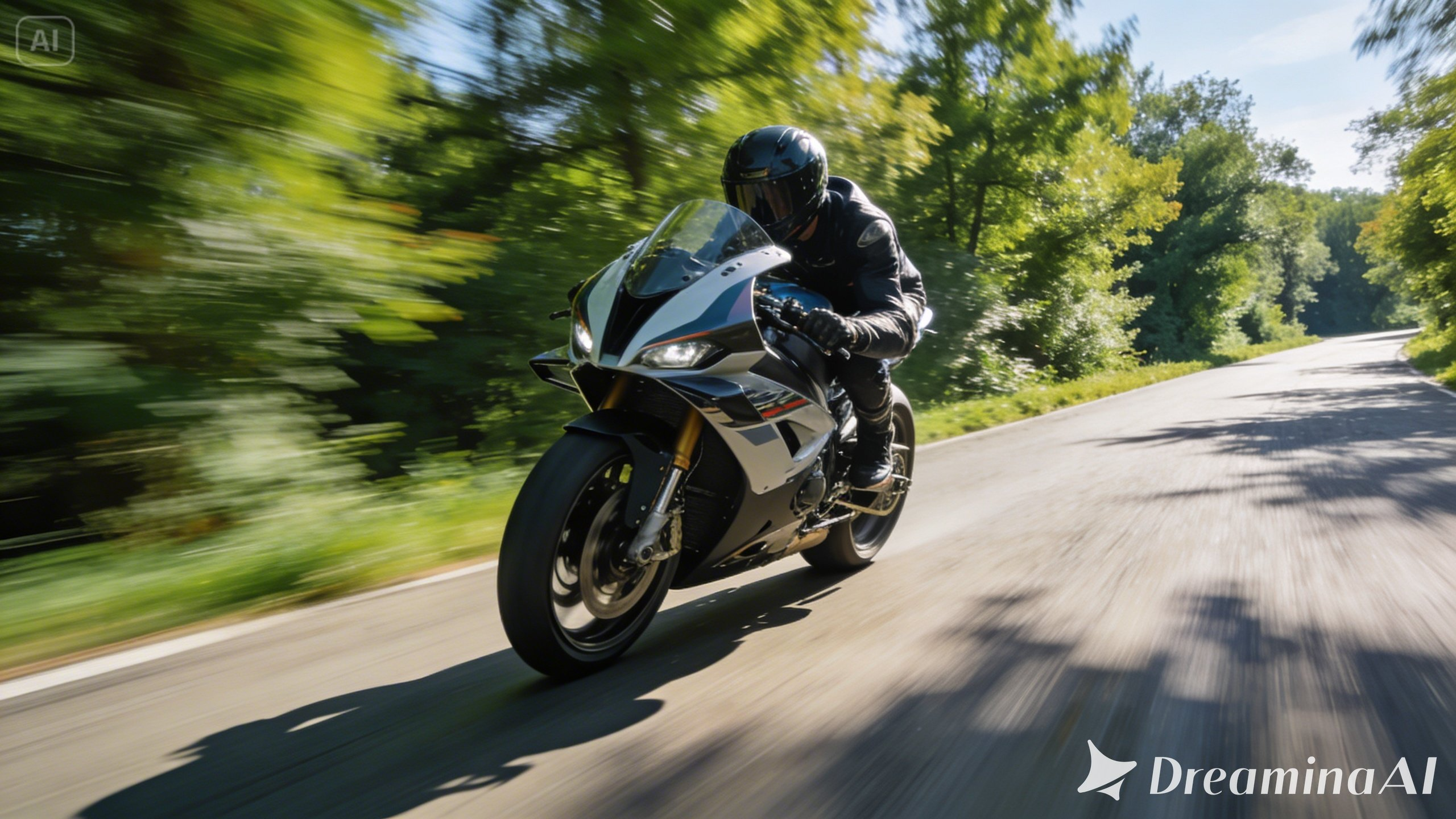 Fotografi panning berkualiti tinggi di Dreamina