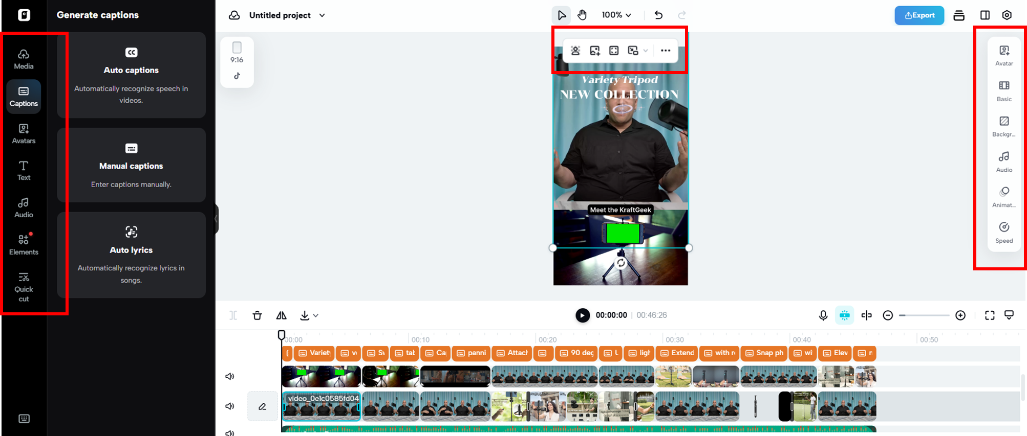 Take advantage of Pippit's advanced video editing tools