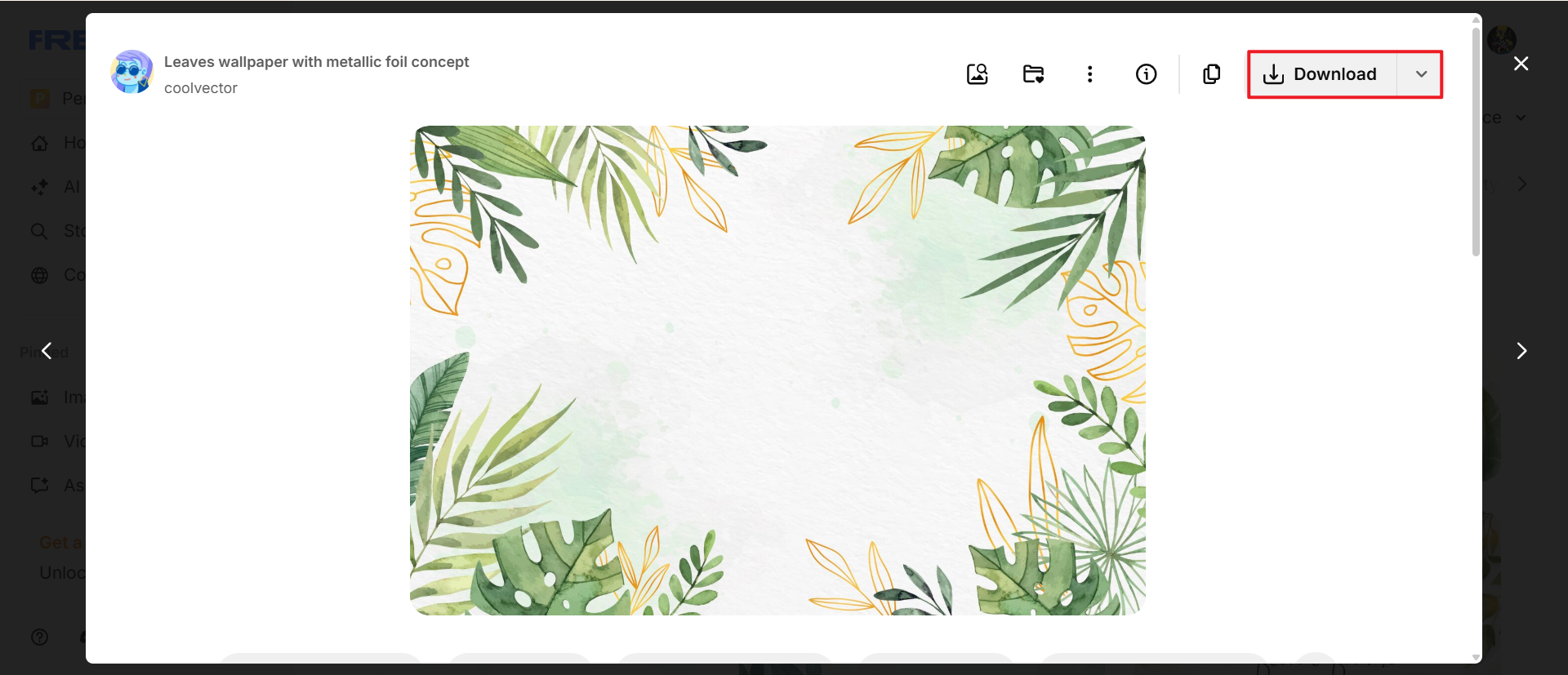 watercolor leaf prints